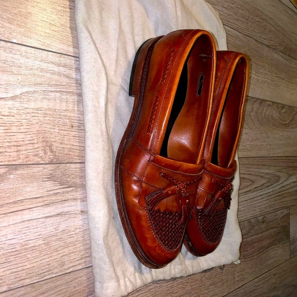 Allen Edmonds Brown Leather Dress Loafers